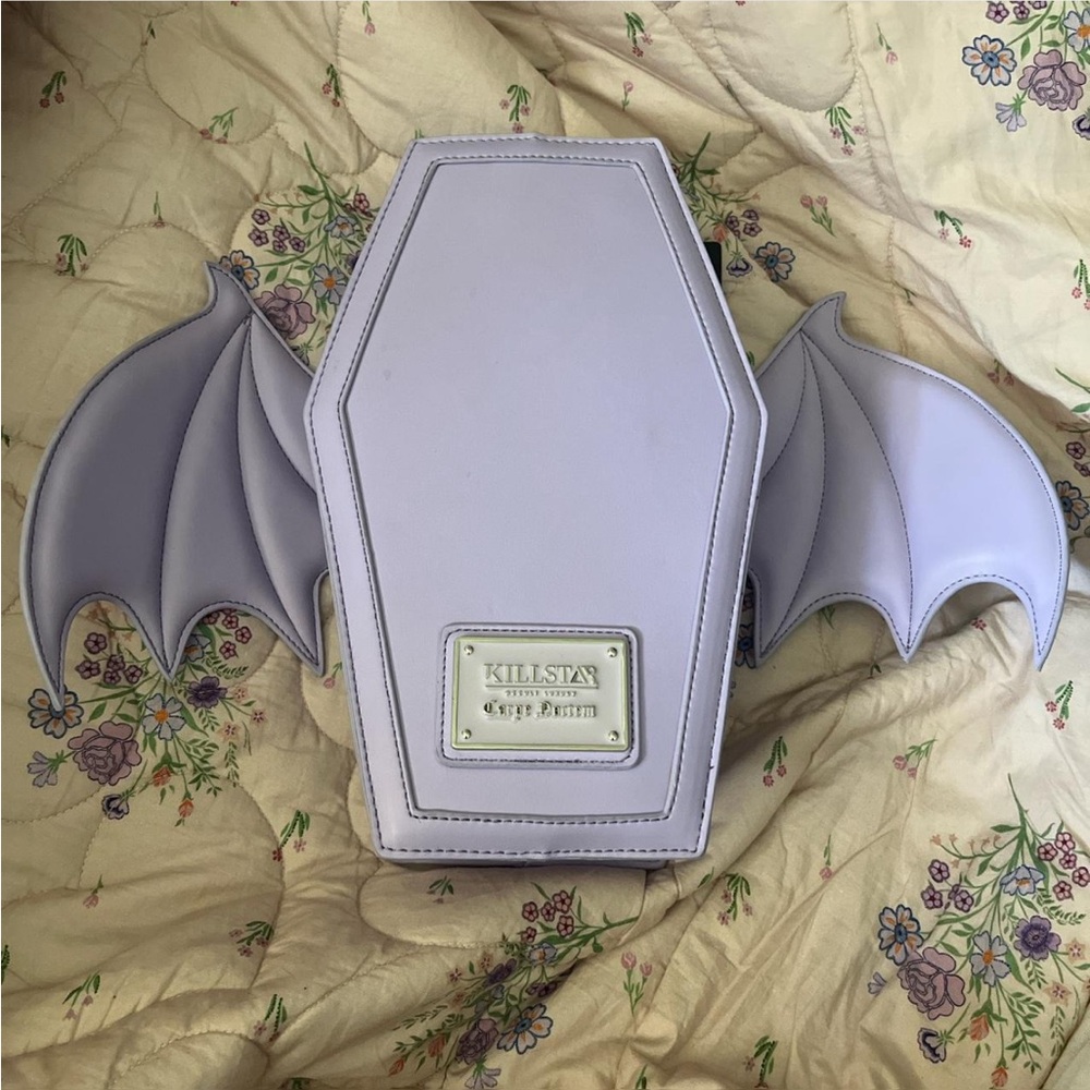 Killstar Coffin Bag in Light Purple